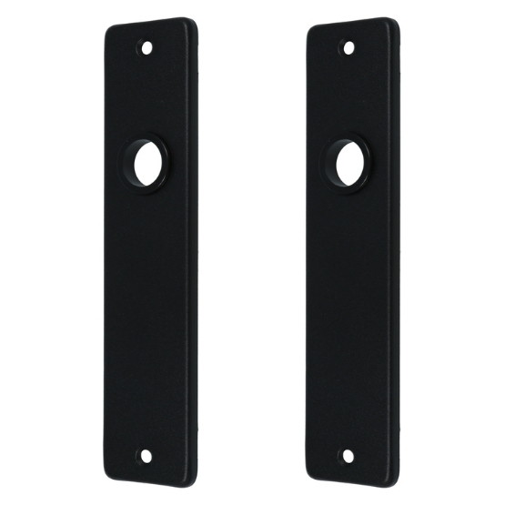 Ami kortschild Blind aluminium zwart