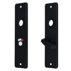 Ami kortschild WC57/5 aluminium zwart