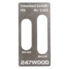 247WOOD FIS inleg 130x30 voor BSW/Intersteel