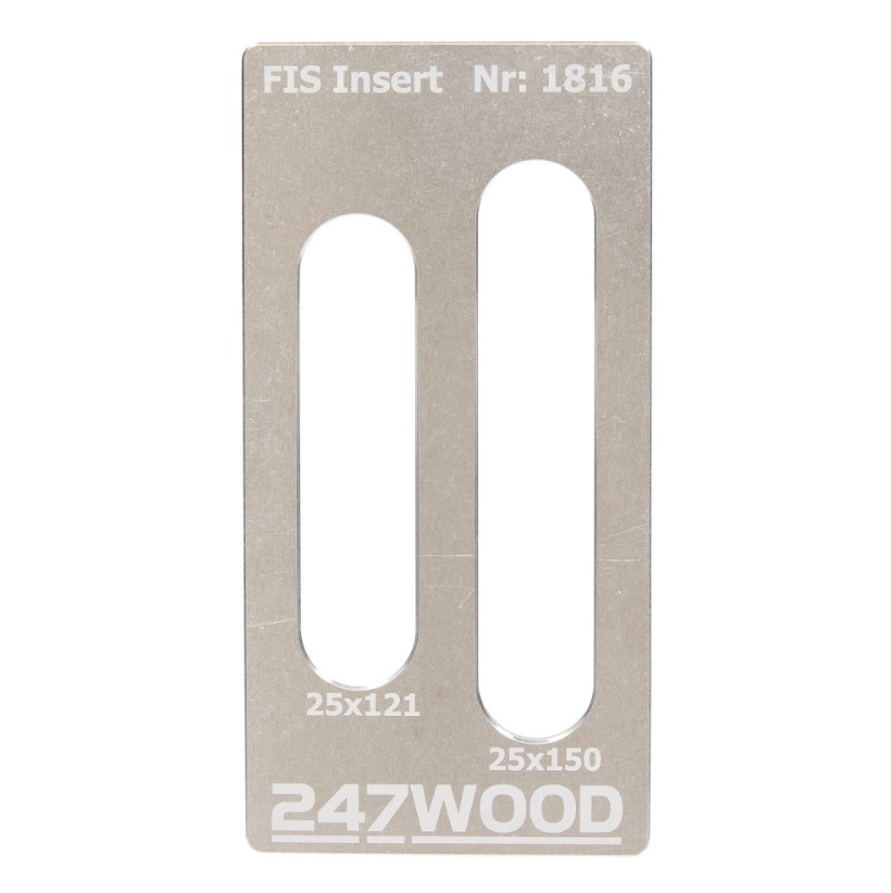 247WOOD FIS inleg voor 150x25 mm