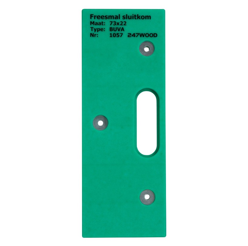 247WOOD Freesmal sluitplaat 73x22