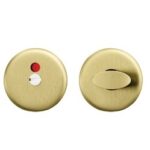 AXA rozet WC-sluiting aluminium goud