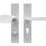 AXA Edge Plus veiligheidsbeslag PC72 met kerntrekbeveiliging Wing-greep/kruk SKG3 Aluminium F1