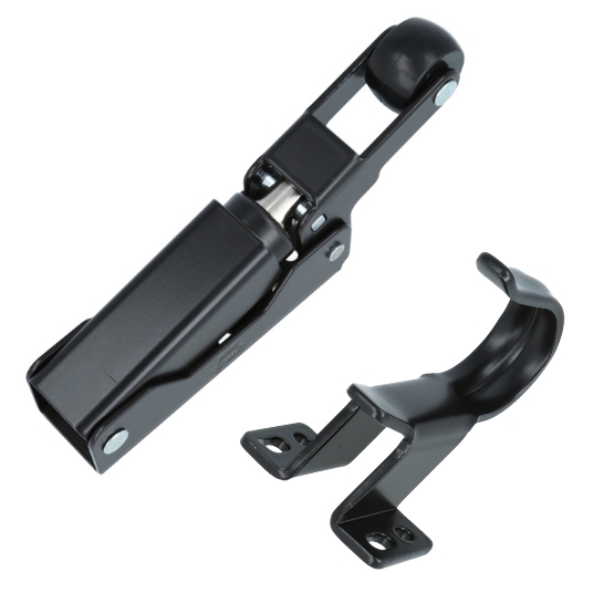 AMIG Deuropvanger Aluminium zwart