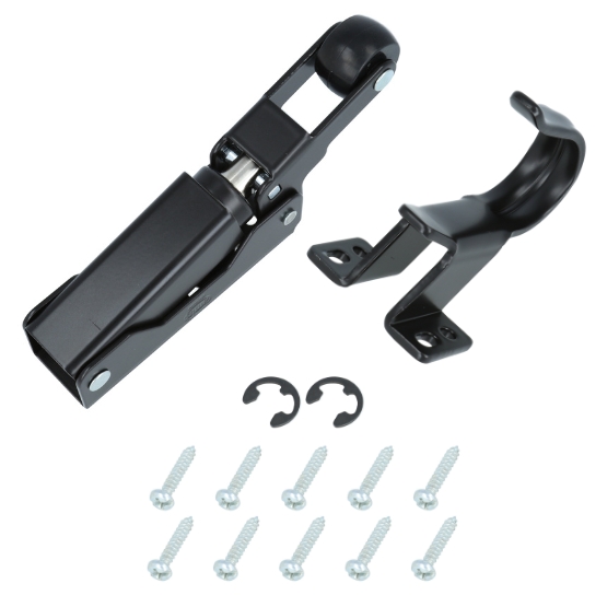 AMIG Deuropvanger Aluminium zwart