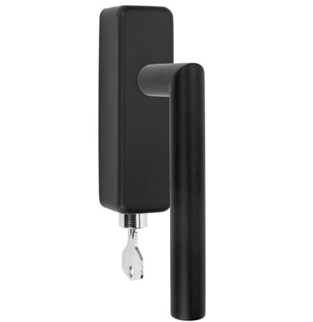 Draaikiepgarnituur BASIC LBII-19DKLOCK-O Mat Zwart