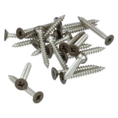 20 stuks Houtschroeven pozidrive 3.7X30 mm brons