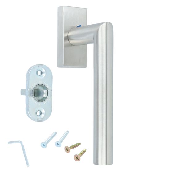 Draaikiepgarnituur BASICS LBII-19DK-Q Mat RVS