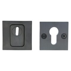 SKG3 Veiligheid-rozet BASICS BSQVEIL met kerntrekbeveiliging vierkant PVD Gunmetal