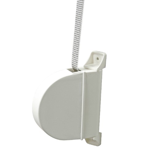 Bandopwinder voor rolluiken inclusief band 14mm wit