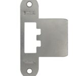 Buva sluitplaat MidLine+ lange lip 65 mm RVS