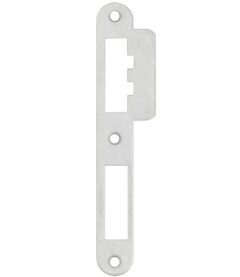 Buva sluitplaat voor sluitkom 6025+ normale lip RVS