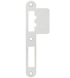 Buva sluitplaat voor sluitkom 6025+ lange lip RVS