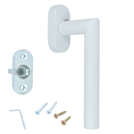 Draaikiepgarnituur BASIC LBII-19DK-O Mat Wit