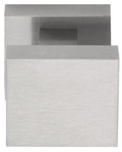 Voordeurknop SQUARE LSQ61V Vast Centrisch PVD Mat RVS