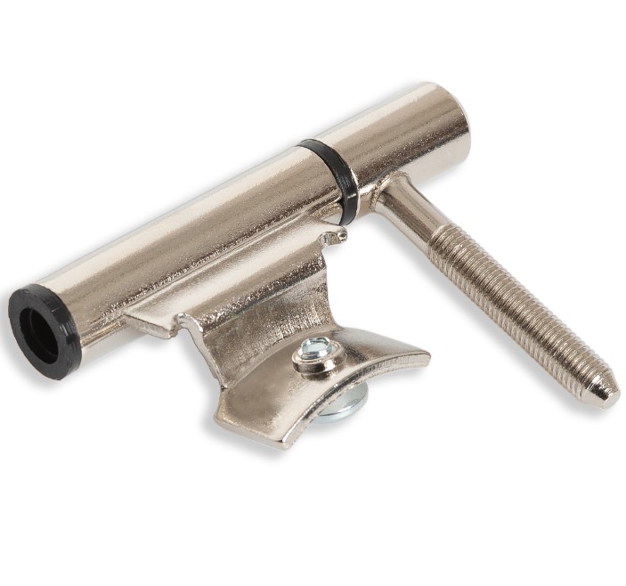 Inboorpaumelle voor houten deuren en metalen metselkozijnen staal vernikkeld