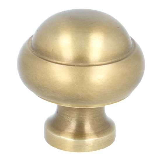 Knop messing antiek 24 mm
