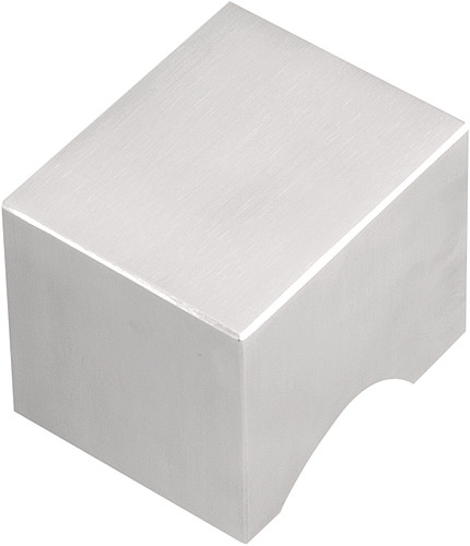 Voordeurknop SQUARE LSQ51V Vast Mat RVS