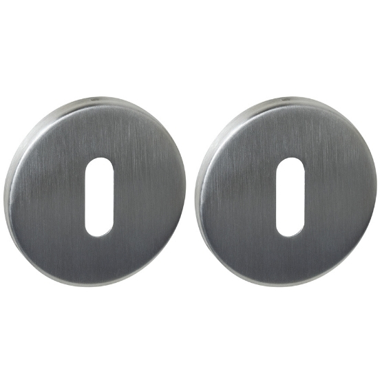 Intersteel sleutelrozetten verdekt ø52x6mm rvs