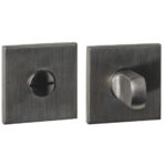 Intersteel WC-sluiting verdekt 53x53x6mm met stift 6-8mm pvd antraciet