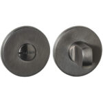 Intersteel WC-sluiting verdekt ø52x6mm met stift 6-8mm pvd antraciet