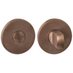 Intersteel WC-sluiting verdekt ø52x6mm met stift 6-8mm pvd brons