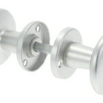 Ami Knopkruk Met Rozet Aluminium F1 60 mm