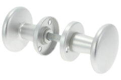 Ami Knopkruk Met Rozet Aluminium F1 60 mm