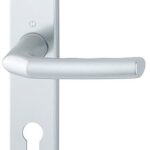 Hoppe Deurkruk op Schild PC72 Aluminium F1