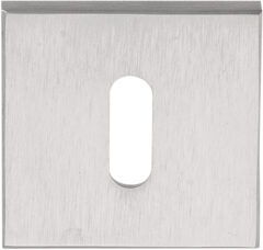 Sleutelplaatje SQUARE LSQBN50 Mat RVS