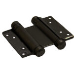 Bommer scharnier Dubbelwerkend 125 mm Zwart Gelakt
