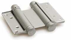 Bommer scharnier Dubbelwerkend 75 mm Zilvergrijs