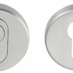 BASIC SKG3 Veiligheid-rozet + kerntrekbeveiliging Mat RVS