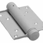 Bommer scharnier Enkelwerkend 100 mm Zilvergrijs