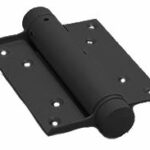 Bommer scharnier Enkelwerkend 100 mm Zwart Gelakt