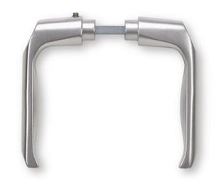 Buva Deurkruk LF-LINE 126 mm Aluminium F1