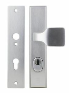 Buva Voordeurgarnituur PC72 met Kerntrekbeveiliging Serie 3400 SKG3 Aluminium F1
