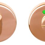 Toiletgarnituur BASIC LBWC50 8 mm PVD Gepolijst Koper