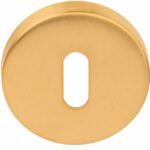 Sleutelplaatje BASIC LBN50D 10 mm PVD Mat Goud