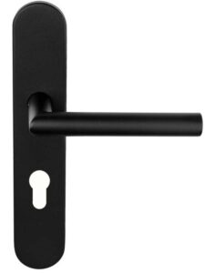 Deurklink op schild PC55 BASICS LBII-19P13Y55 mat zwart