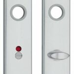 AXA Schilden Curve WC63/8 Aluminium F1