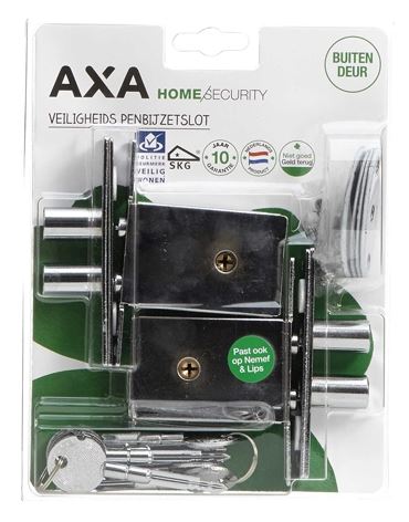 2 AXA 7488 veiligheids-pensloten (bijzet)