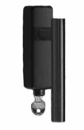 Draaikiepgarnituur BASIC LBVIIDKLOCK-O Mat Zwart