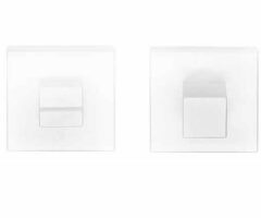 Toiletgarnituur SQUARE LSQWC50B Mat Wit