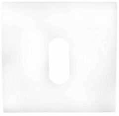 Sleutelplaatje SQUARE LSQBN50B Mat Wit