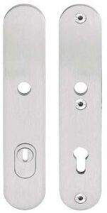 Veiligheidsbeslag PC92 met kerntrek beveiliging BASICS LBSM-50KT kruk/kruk SKG3 RVS