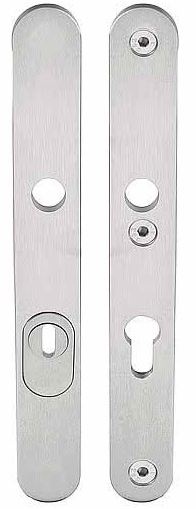 Veiligheidsbeslag PC92 met kerntrek beveiliging BASICS LBSM-28KT kruk/kruk SKG3 RVS