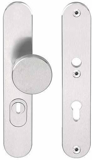 Veiligheidsbeslag met kerntrek beveiliging BASICS LB60-50KT knop/kruk SKG*** RVS PC72