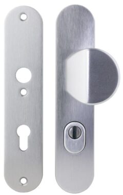 Buva Voordeurgarnituur PC72 met Kerntrekbeveiliging Serie 3500 SKG3 Aluminium F1