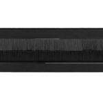 Binnen Briefplaat Mat RVS/Mat Zwart